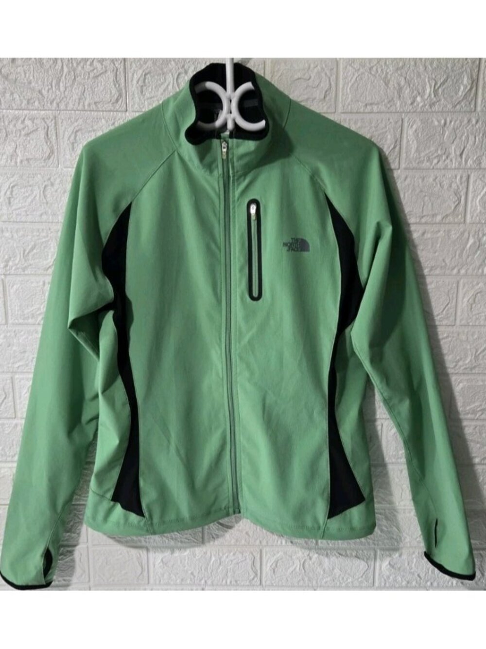 The North Face Flight Series Apex Soft Shell Jacket Women's Size Large Green